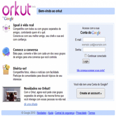 Fim do Orkut:Google anuncia fim do Orkut até dezembro!