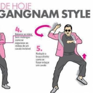 Como dançar o GanGnam Style