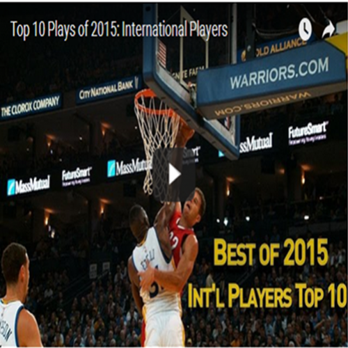 Top 10 Plays of 2015: International Players