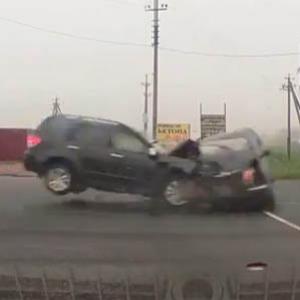Russia - mais um simples acidente de trânsito.