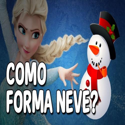 Como se forma a neve?