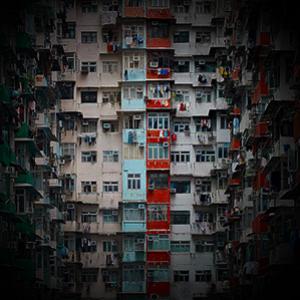 Super densidade populacional de Hong Kong