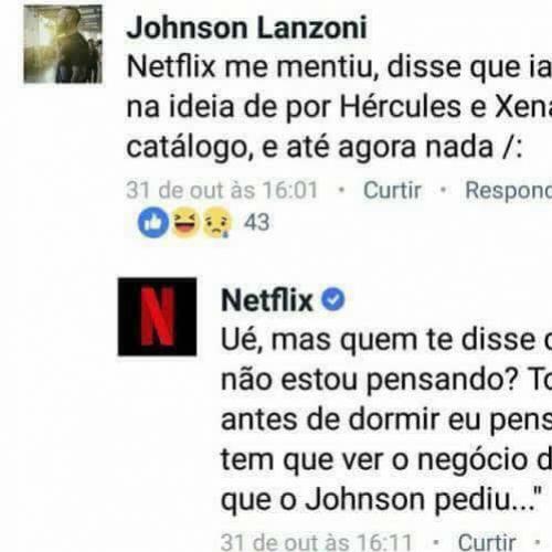 Hércules e Xena na Netflix