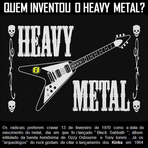 Quem inventou o heavy metal?