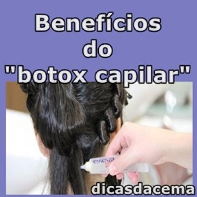 Benefícios do botox capilar
