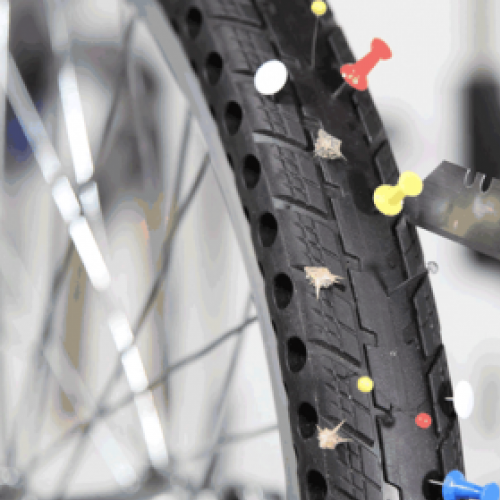 Empresa cria pneu de bike que não precisa encher e nunca fura