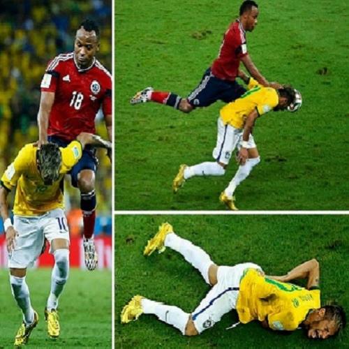 O que realmente aconteceu no lance da fratura de Neymar?