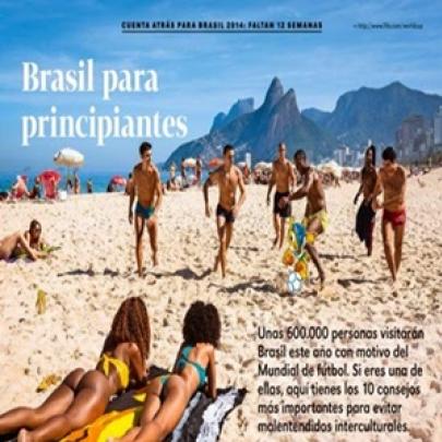 Cartilha da FIFA sobre o comportamento do brasileiro causa polêmica