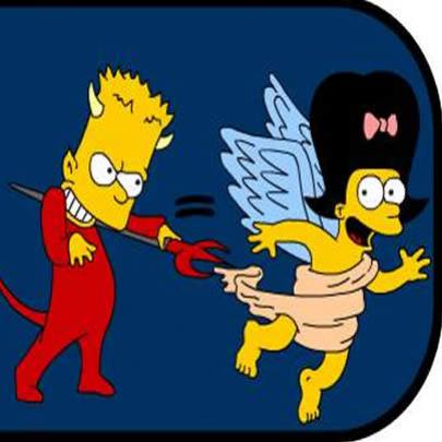 Fusão com os personagens do Simpsons