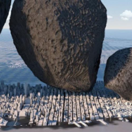 Comparando o tamanho dos maiores asteroides com uma cidade