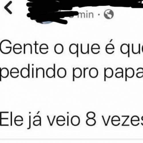 O que você estão pedindo pro papai Noel?