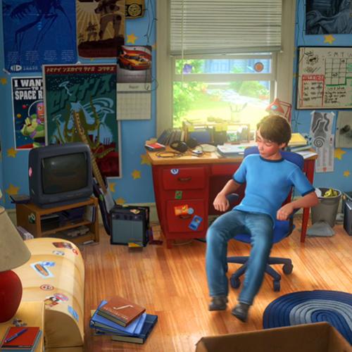 Fã cria réplica em tamanho real do quarto de Andy do filme Toy Story!