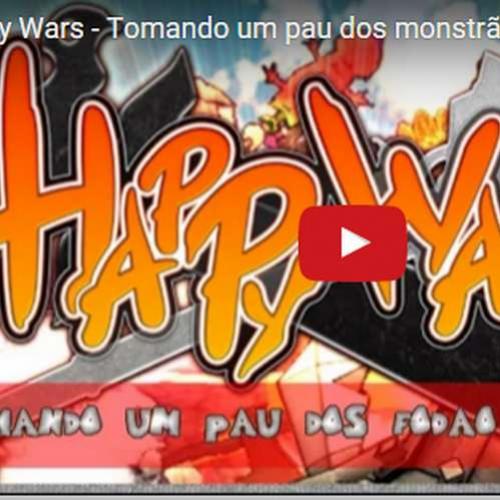 Novo vídeo! - Happy Wars - Tomamos uma surra!