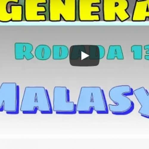 Campeonato de Generally - Resultado da décima-terceira rodada - Malasy
