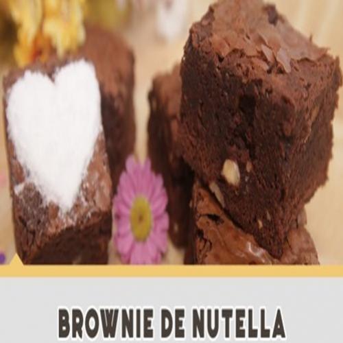 Como Fazer Brownie de Nutella