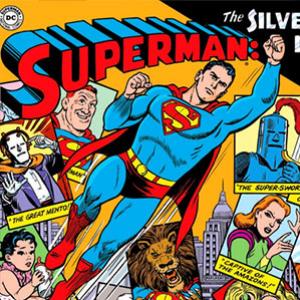Superman terá encadernado com suas tirinhas de jornal de 1939 a 1966.