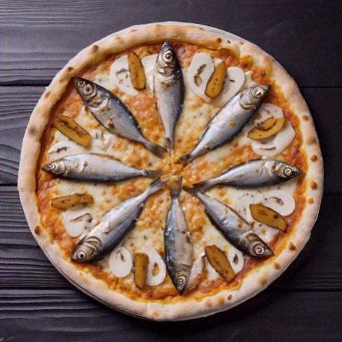 Pizzas com sabores e misturas estranhas