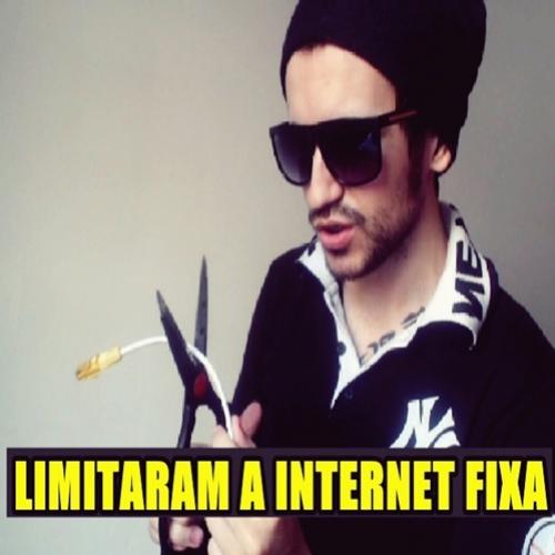 Limitaram a internet fixa