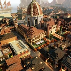 Fãs Criam o mundo de Game of thrones no Minecraft