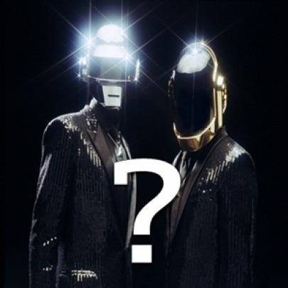 Fotos integrantes “Daft Punk” sem os capacetes
