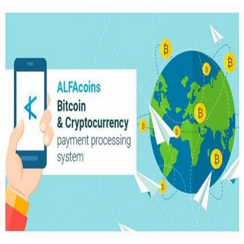 Empresa de pagamentos com criptomoeda alfacoins lança site moderno e f