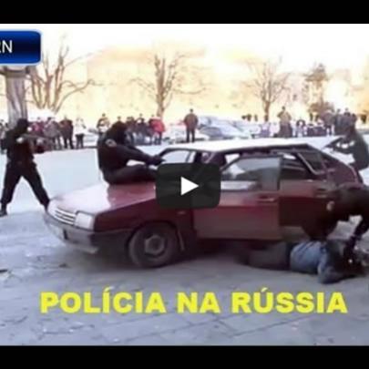 Diferença da polícia da Rússia com a do Brasil