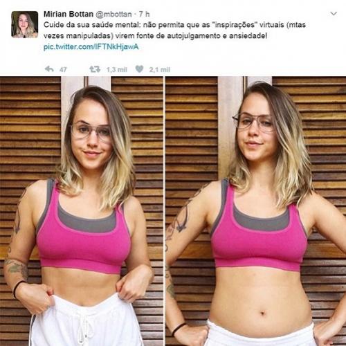 Você está feliz com o seu corpo? Não acredite em tudo que você vê na I