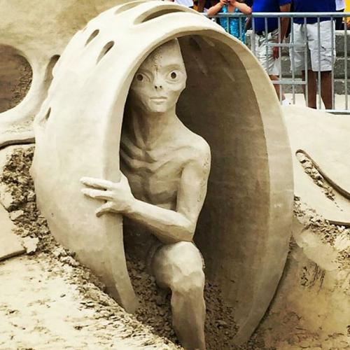 As incríveis esculturas de areia Revere Beach International Festival