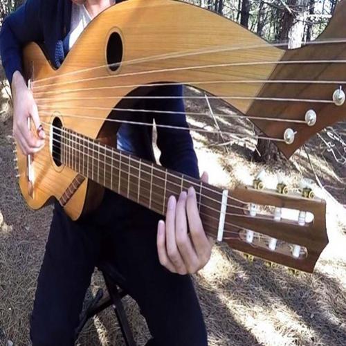 O que esse músico faz com um violão de 18 cordas é incrível