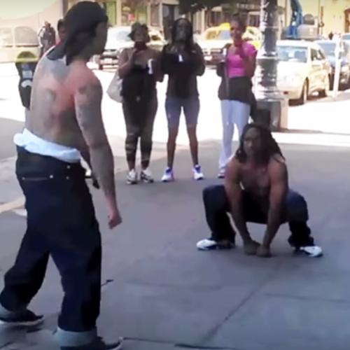 Confusão na rua dos EUA entre gangues rivais