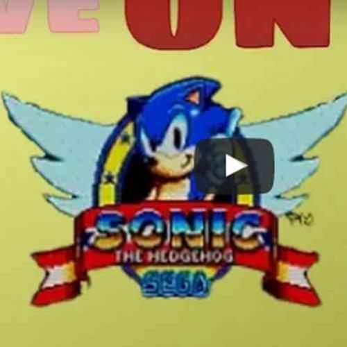Live de Sábado - Jogando Sonic The Hedgehog (O primeiro jogo!)