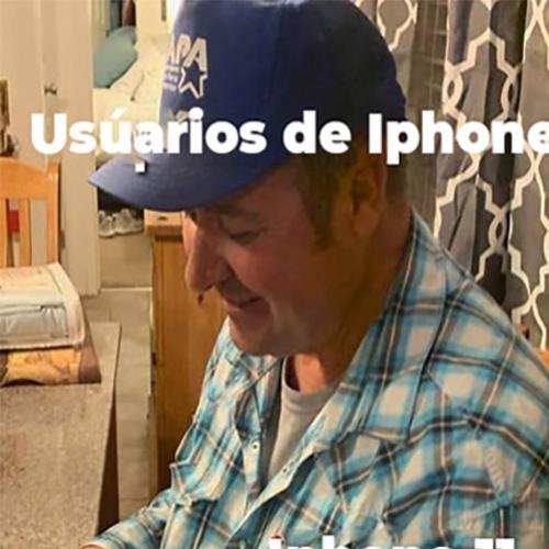 Surpreendendo um usuário de Iphone