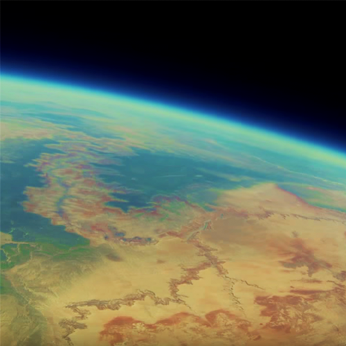 Imagens incríveis da Terra produzida por uma GoPro enviada ao espaço!