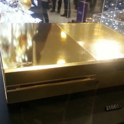 Xbox One de ouro é vendido a mais de R4 20 mil em Londres