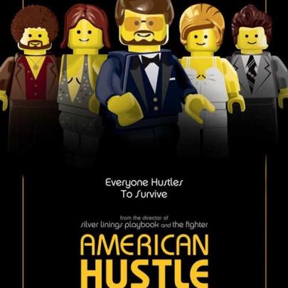 Cartazes dos filmes indicados para o Oscar 2014 na versão de LEGO