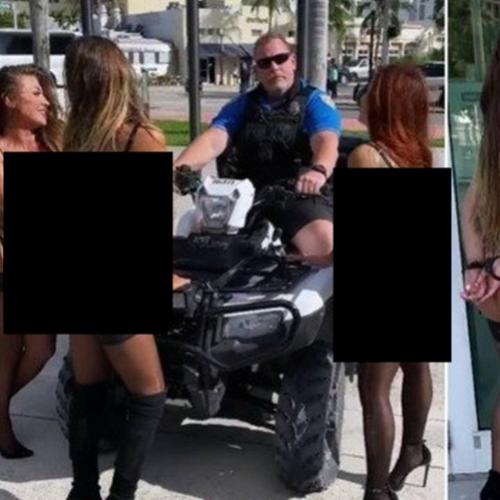 Policial de Miami Beach suspenso por incidente com modelos