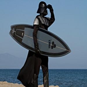 Darth Vader de férias