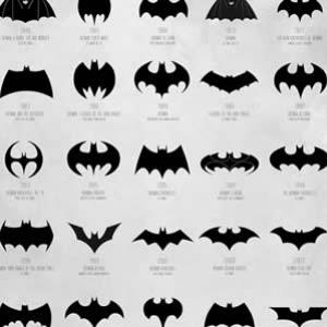 A evolução do símbolo do Batman em 30 designs