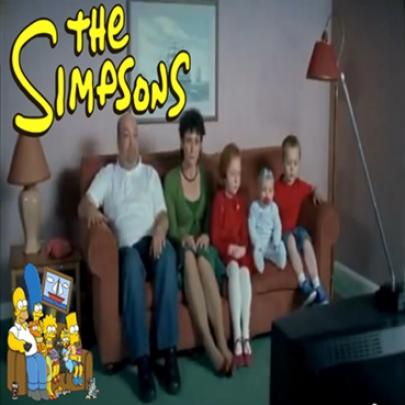 Abertura de Os Simpsons da vida real