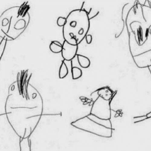 Desenhos das crianças indicam a sua inteligência futura