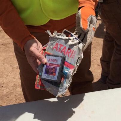 Fitas do E.T. do Atari Foram Encontradas Enterradas no Novo México