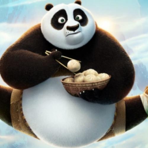 Kung Fu panda 3 – Po aparece com o pai em vídeo