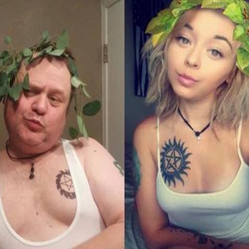 Pai imita selfies da filha e viraliza nas redes sociais