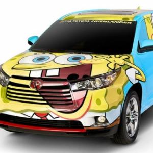 Toyota lança carro do Bob Esponja