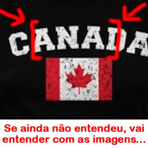 O grande problema com as camisetas do Canadá