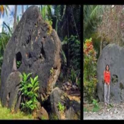 As gigantescas moedas de pedra de Yap