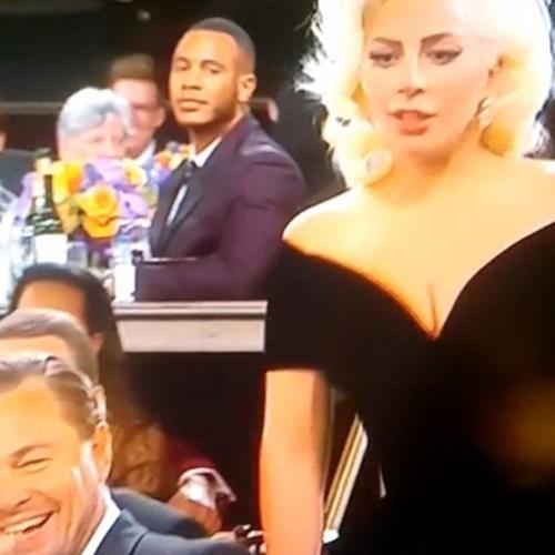 Leonardo DiCaprio cai na risada por vitória de Lady Gaga no Globo de O