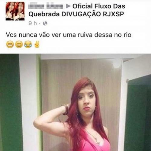 Uma ruiva bem linda no Rio de Janeiro, sqn