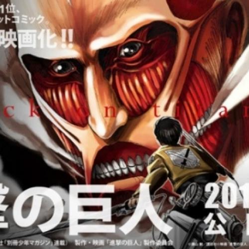 Filme de Attack on Titan ganha seu primeiro teaser