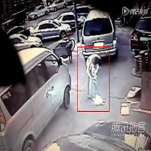 Incrível: Câmera de segurança flagra chinesa sendo morta por explosão.